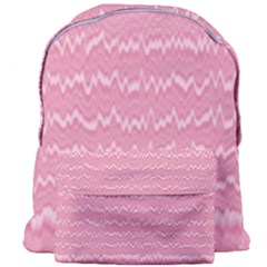 Boho Pink Stripes Giant Full Print Backpack by SpinnyChairDesigns