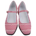 Boho Pink Stripes Women s Mary Jane Shoes View1