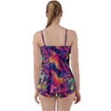 Colorful Boho Abstract Art Babydoll Tankini Set View2