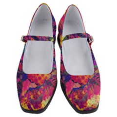 Colorful Boho Abstract Art Women s Mary Jane Shoes by SpinnyChairDesigns