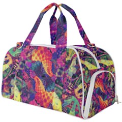 Colorful Boho Abstract Art Burner Gym Duffel Bag