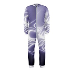 Violet Glowing Swirls Onepiece Jumpsuit (kids) by SpinnyChairDesigns