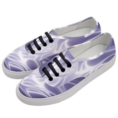 Violet Glowing Swirls Women s Classic Low Top Sneakers by SpinnyChairDesigns