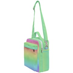 Pastel Rainbow Ombre Crossbody Day Bag by SpinnyChairDesigns