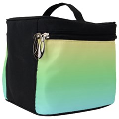 Pastel Rainbow Ombre Make Up Travel Bag (big) by SpinnyChairDesigns