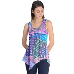 Boho Patchwork Sleeveless Tunic by SpinnyChairDesigns