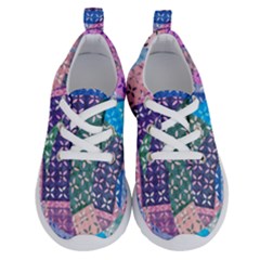 Boho Patchwork Running Shoes by SpinnyChairDesigns