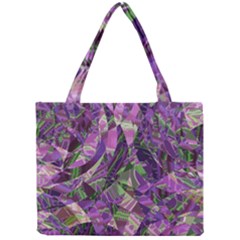 Boho Violet Mosaic Mini Tote Bag by SpinnyChairDesigns