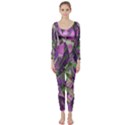 Boho Violet Mosaic Long Sleeve Catsuit View1