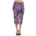 Boho Violet Mosaic Midi Pencil Skirt View1