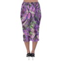 Boho Violet Mosaic Midi Pencil Skirt View2