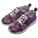 Boho Violet Mosaic Kids Athletic Shoes View2