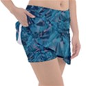 Boho Cerulean Blue Mosaic Tennis Skorts View3