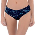 Prussian Blue Music Notes Reversible Classic Bikini Bottoms View1