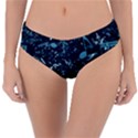 Prussian Blue Music Notes Reversible Classic Bikini Bottoms View3