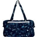 Prussian Blue Music Notes Multi Function Bag View2