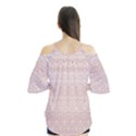 Boho Tan Lace Flutter Tees View2