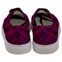 Fuchsia Madras Plaid Men s Classic Low Top Sneakers View4