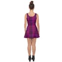 Fuchsia Madras Plaid Inside Out Casual Dress View4