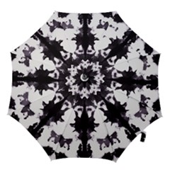 Rorschach Inkblot Pattern Hook Handle Umbrellas (medium) by SpinnyChairDesigns