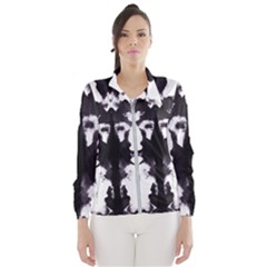 Rorschach Inkblot Pattern Women s Windbreaker by SpinnyChairDesigns