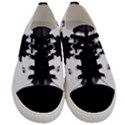 Rorschach Inkblot Pattern Men s Low Top Canvas Sneakers View1