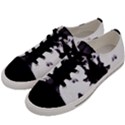 Rorschach Inkblot Pattern Men s Low Top Canvas Sneakers View2