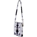 Rorschach Inkblot Pattern Multi Function Travel Bag View1