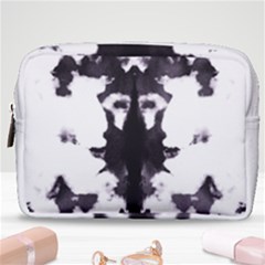 Rorschach Inkblot Pattern Make Up Pouch (medium) by SpinnyChairDesigns