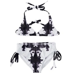 Rorschach Inkblot Pattern Kids  Classic Bikini Set by SpinnyChairDesigns