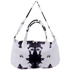 Rorschach Inkblot Pattern Removal Strap Handbag by SpinnyChairDesigns