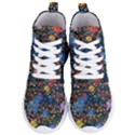 Abstract Paint Splatters Women s Lightweight High Top Sneakers View1