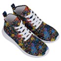 Abstract Paint Splatters Women s Lightweight High Top Sneakers View3