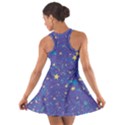 Starry Night Purple Cotton Racerback Dress View2