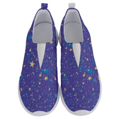 Starry Night Purple No Lace Lightweight Shoes by SpinnyChairDesigns