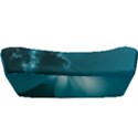 Teal Floral Print Car Seat Back Cushion  View3