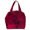 Scarlet Red Floral Print Boxy Hand Bag View1