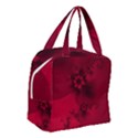 Scarlet Red Floral Print Boxy Hand Bag View3