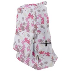 Pink Wildflower Print Travelers  Backpack by SpinnyChairDesigns