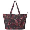 Pink Wine Floral Print Full Print Shoulder Bag View1