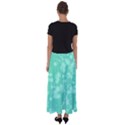 Biscay Green Floral Print Flared Maxi Skirt View2