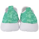 Biscay Green Floral Print Men s Slip On Sneakers View4