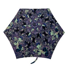 Abstract Floral Art Print Mini Folding Umbrellas by SpinnyChairDesigns