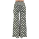 Sage Green White Floral Print So Vintage Palazzo Pants View2