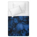 Dark Blue Abstract Pattern Duvet Cover (Single Size) View1