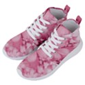 Blush Pink Watercolor Flowers Women s Lightweight High Top Sneakers View2