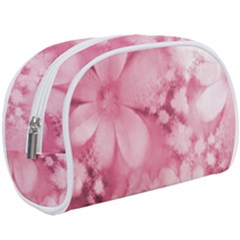 Blush Pink Watercolor Flowers Makeup Case (large) by SpinnyChairDesigns