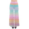 Boho Retro Pastel Floral Pattern So Vintage Palazzo Pants View1