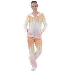 Abstract Floral Print Women s Tracksuit by SpinnyChairDesigns