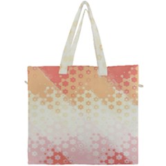 Abstract Floral Print Canvas Travel Bag by SpinnyChairDesigns